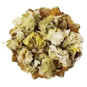 گل ختمی سفید خشک