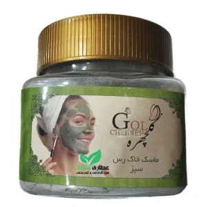 ماسک خاک رس سبز مخصوص پوست چرب گلچهره 100 گرم