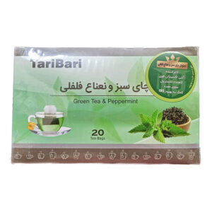 چای سبز و نعناع فلفلی کیسه ای تاری باری