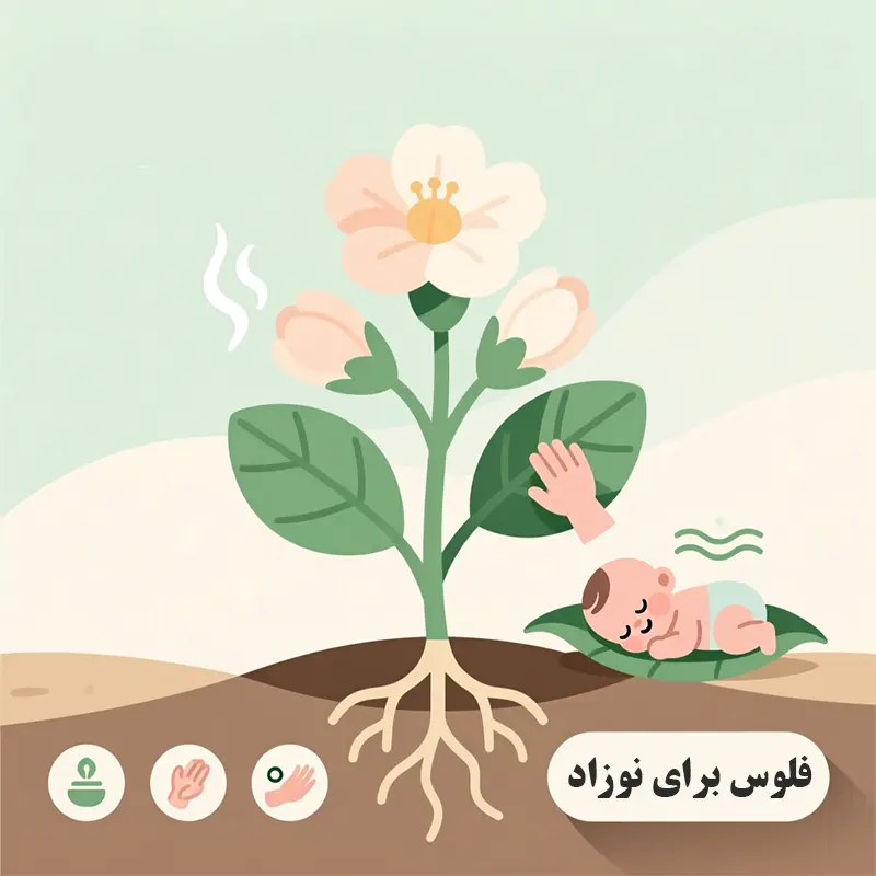 خواص فلوس برای نوزاد