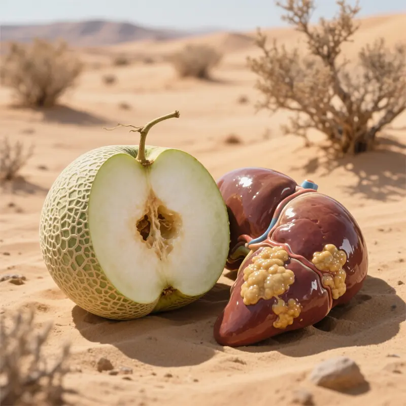 خواص هندوانه ابوجهل برای کبد چرب